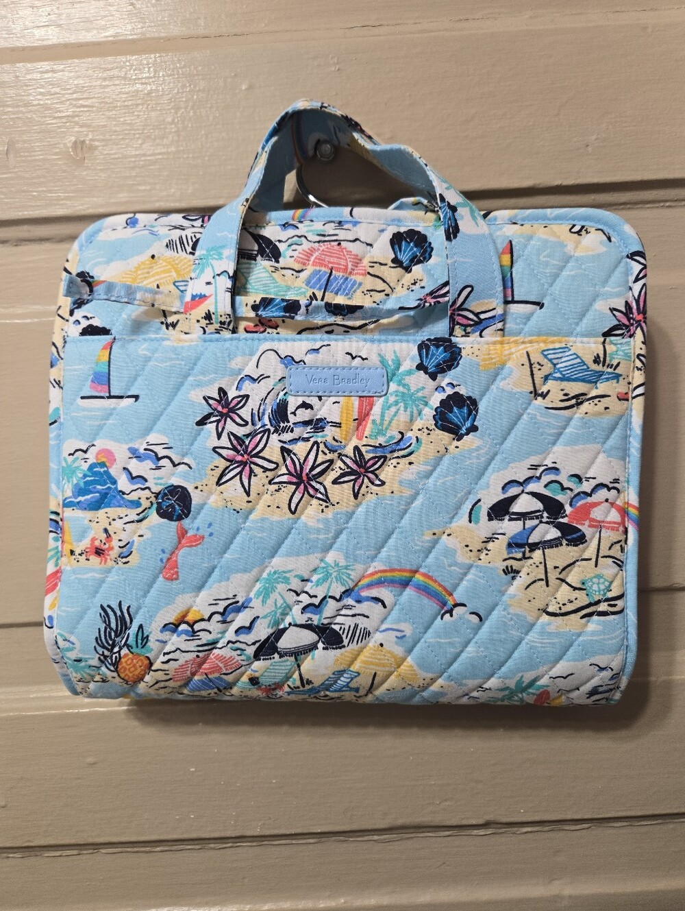 Vera Bradley Beach Treasures Cotton Hanging Organizer NWOT